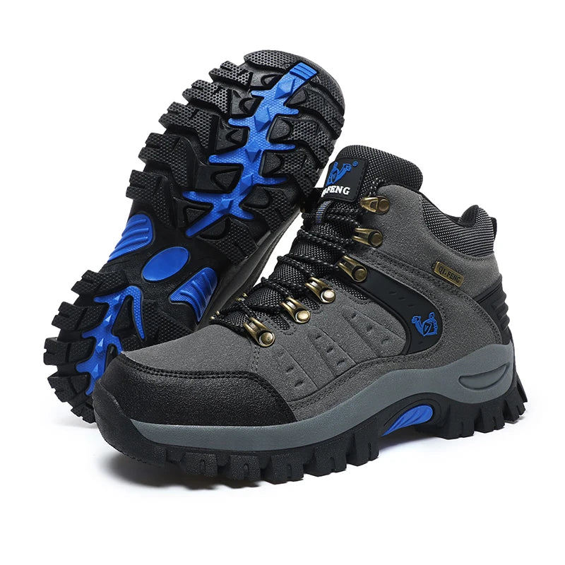 New Couples Outdoor Mountain Desert Climbing shoes Men Women Ankle Hiking Boots Fashion Classic Trekking Footwear
