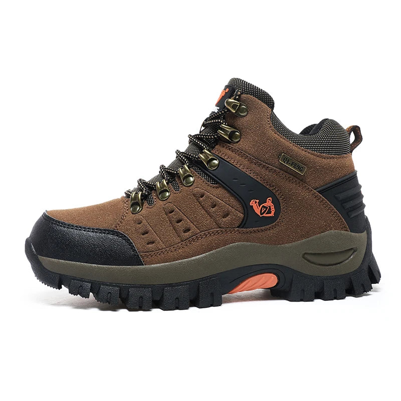 New Couples Outdoor Mountain Desert Climbing shoes Men Women Ankle Hiking Boots Fashion Classic Trekking Footwear
