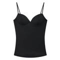 HXAO Woman Tops Corset Crop Top Women Sleeveless Black Brown Top With Straps Camisole Bodycon Backless Sexy Tops Bustier