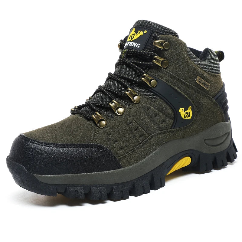 New Couples Outdoor Mountain Desert Climbing shoes Men Women Ankle Hiking Boots Fashion Classic Trekking Footwear